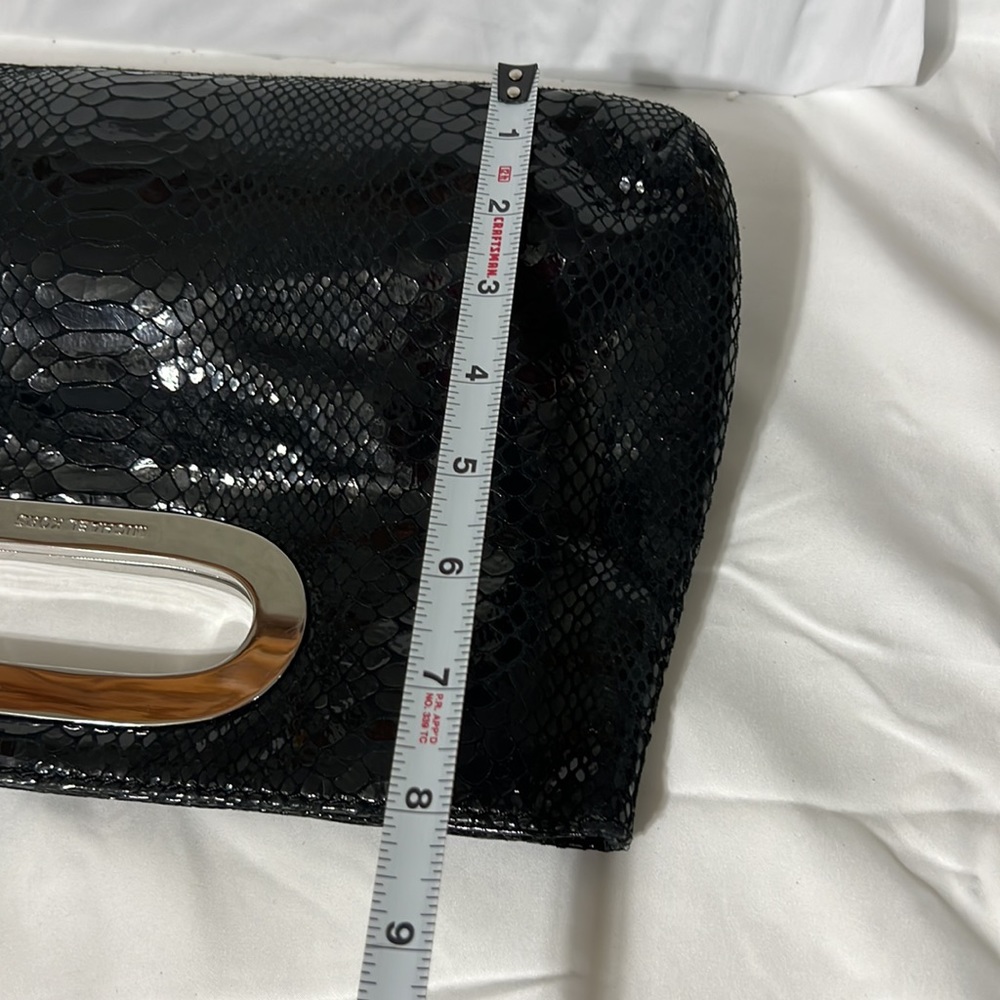 Michael Kors black patent leather clutch - Picture 9 of 9